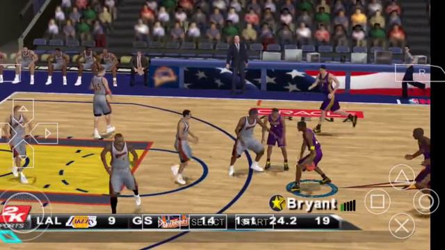 NBA 2K10 PSP Gameplay