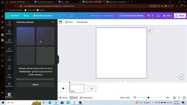 Yapay Zeka Bizim Yerimize Kanal Fotoğrafı Oluşturuyor. смотреть онлайн