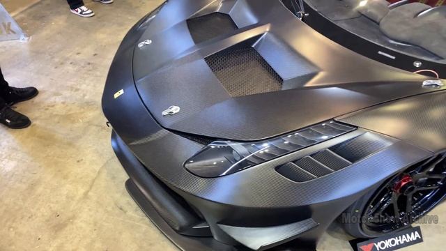 Ferrari 458 Italia Custom Liberty Walk (LBWK) / TOKYO AUTO SALON 2022 смотреть онлайн