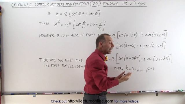 Calculus 2: Complex Numbers & Functions (20 of 28) Finding the nth Root смотреть онлайн