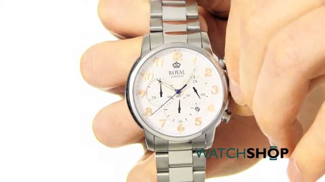 Royal London Men's Chronograph Watch (41216-07) смотреть онлайн