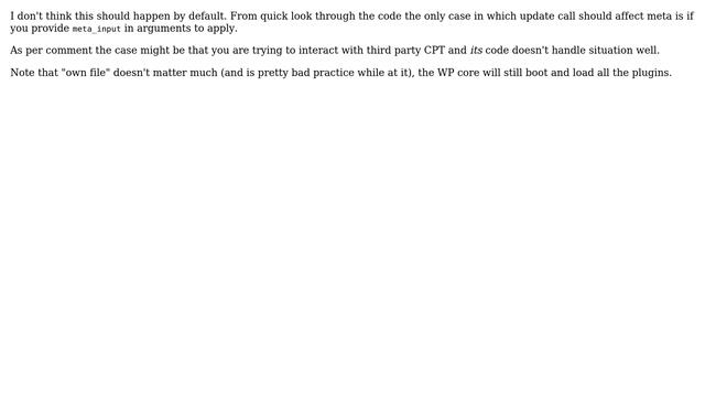 Wordpress: wp_update_post deletes post meta in CPT (3 Solutions!!) смотреть онлайн