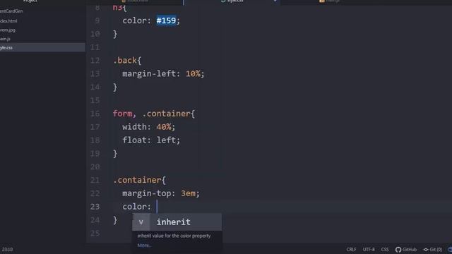 Build a Student Card Generator with JavaScript | Part1/2 смотреть онлайн
