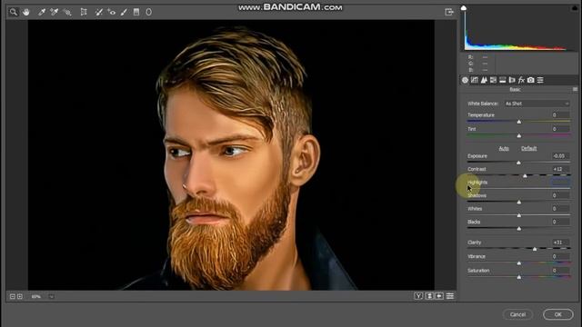 Photo to Oil Painting Effect (Without Oil Filter) - Photoshop Tutorial Newton Editing Zone смотреть онлайн