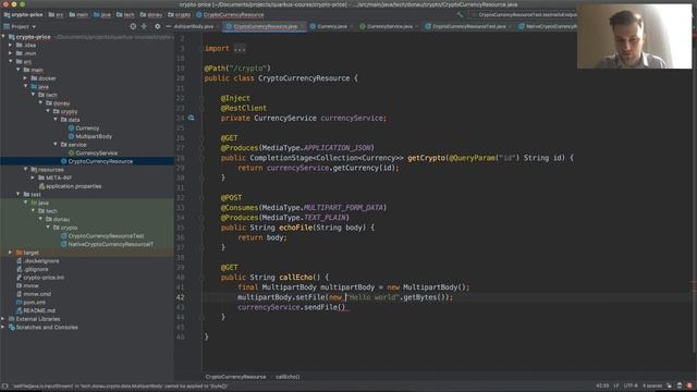 Quarkus Backend development with Java and GraalVM - Loading files in Quarkus, REST Multipart смотреть онлайн