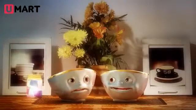 Чашка с блюдцем Tassen Grinning смотреть онлайн