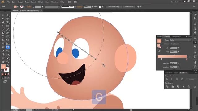 Kids Drawing Lessons | Adobe Illustrator Tutorial смотреть онлайн