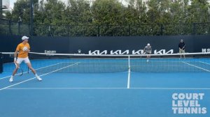 2024 Champion In The Making... | Jannik Sinner Court Level Practice 4K 60FPS