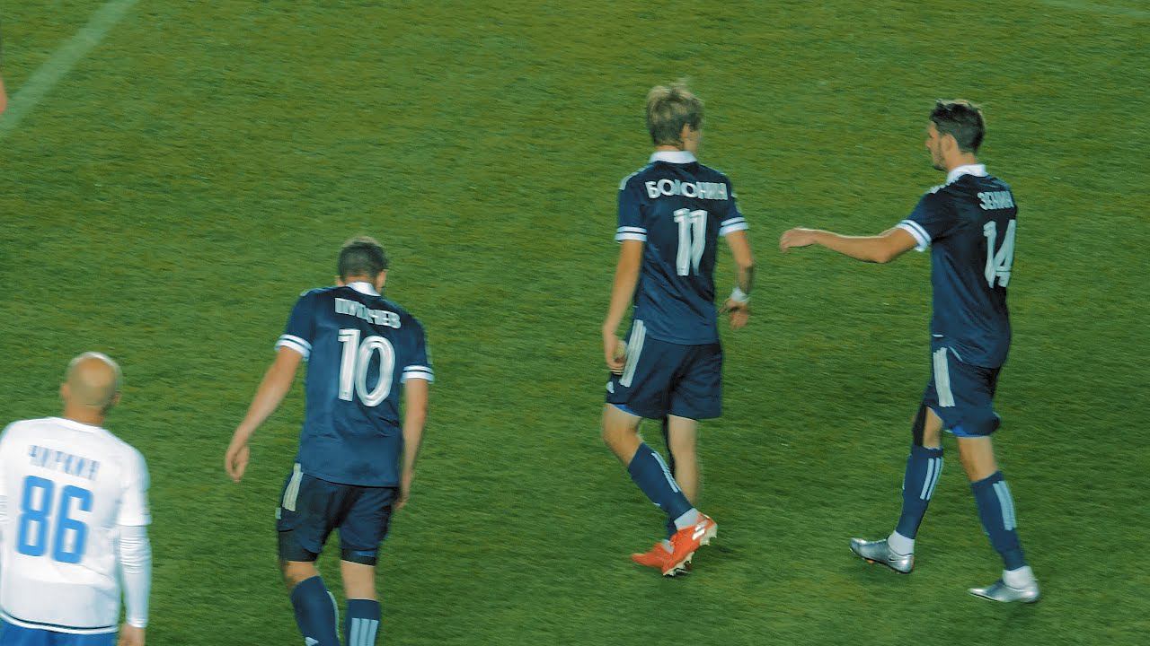 Гол Александра Болонина в ворота "Динамо Брянск" смотреть онлайн