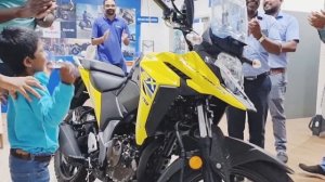 Our New Suzuki VStrom SX 250 Delivery at Aryan Suzuki Bangalore