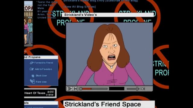 King Of The Hill - Donna Hijacks The Strickland Propane MySpace Account смотреть онлайн