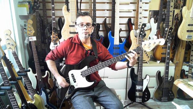 Fender Jazz Bass Type: Sago Seed J4 Tabuchi Custom 2018 BASS REVIEW / BASS DEMO смотреть онлайн