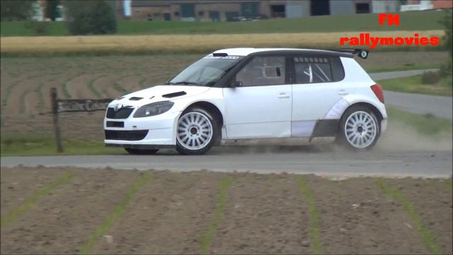 Geko Ypres Rally 2012 - Test Hanninen En Flodin