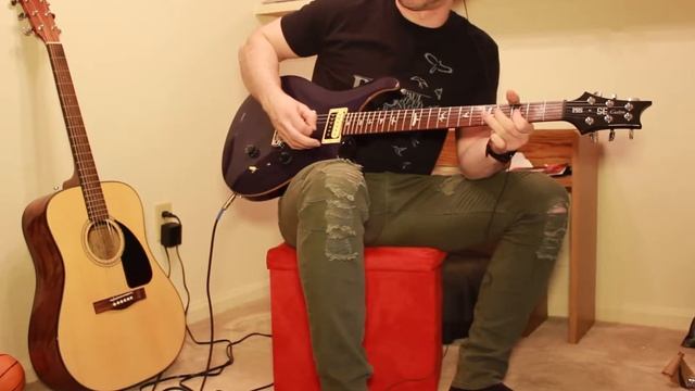 Testing My PRS Custom 24 SE with Digitech RP500 tones смотреть онлайн