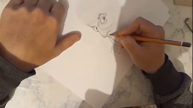 Как я рисовал карикатуру Михаила Галустяна / Процесс рисования смотреть онлайн