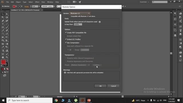 How to Save Your Project / File in Adobe Illustrator смотреть онлайн