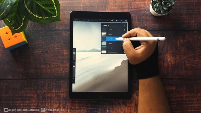 @Procreate Drawing Tutorial in iPad 10.2inch. смотреть онлайн