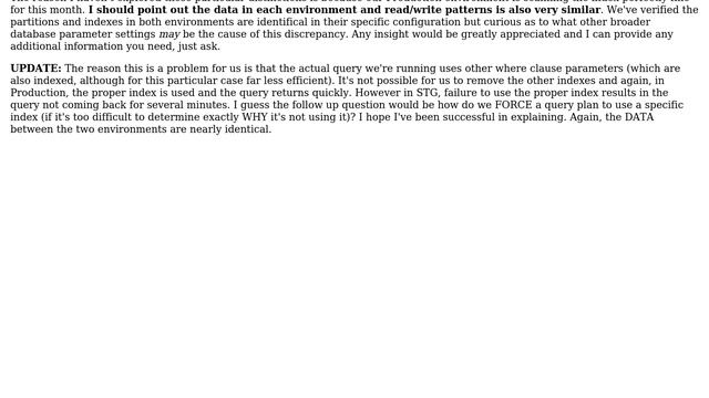 Databases: Postgres 10.6: Why is a particular partition's index not being used? (2 Solutions!!) смотреть онлайн