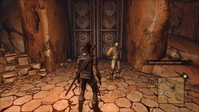 Как девушка играет в игру Bound By Flame №1 смотреть онлайн