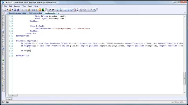 DarkBASIC tutorial 3D Primitive Invaders ( space invaders lesson in 3D ) смотреть онлайн