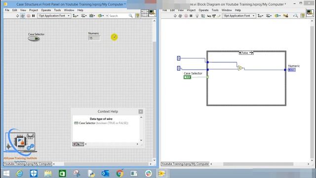 P13- Case Structure in LabVIEW in Hindi | Numeric and Boolean type Case Selector смотреть онлайн