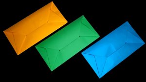 Как сделать конверт из бумаги для денег своими руками из листа