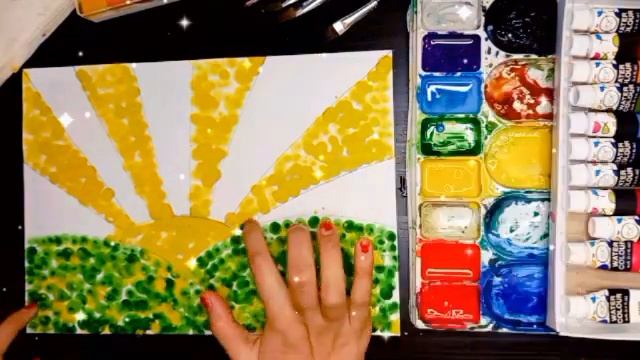 easy finger painting art for kids|5 best finger printing art for kids|rainbow finger print for kids смотреть онлайн
