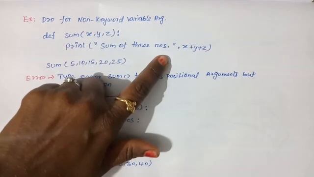 TRB and +2 Portions From Python in tamil /Types of Fun. Arguments/ Program for Variable Length Arg. смотреть онлайн
