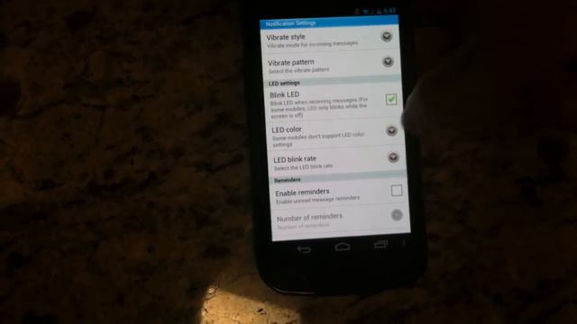 Changing Galaxy Nexus LED Notification Color смотреть онлайн