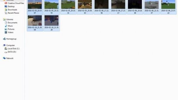 How to find minecraft screenshots