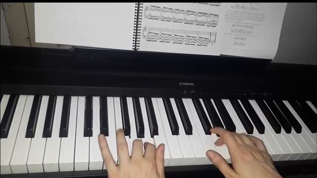 C.L. HANON Nº 3 PIANO. (ARPEGIO FINAL QUE NO EXISTE) #piano #yamaha #hanon #paraguay смотреть онлайн