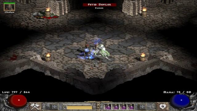 Diablo 2 (Vanilla w/D2SE) Frenzy Sword Barb Part 11: Finishing Normal Difficulty смотреть онлайн