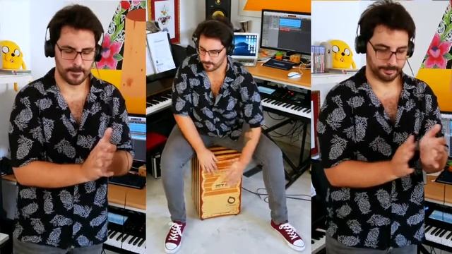 Clases de Cajón Flamenco y Palmas смотреть онлайн