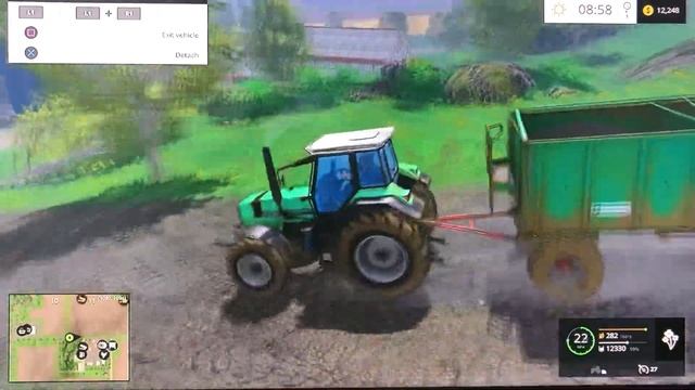 Farming Simulator 15 - Timelapse #3 GamePlay смотреть онлайн
