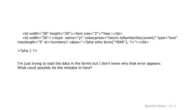 HTML : mysql_fetch_array() expects parameter 1 to be resource problem смотреть онлайн