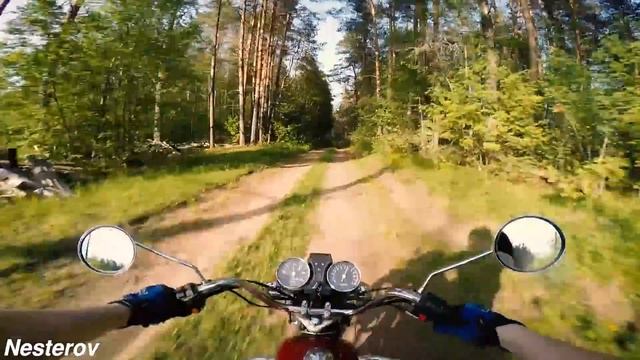 Покатушки на мопеде альфа | Мы снова покоряем лесные дороги! смотреть онлайн