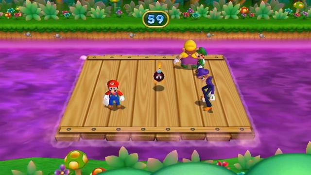 Mario Party 9 - All Wacky Minigames смотреть онлайн
