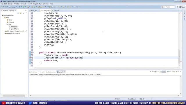 Java Game Programming Episodes 6-10: Tiles & Levels смотреть онлайн