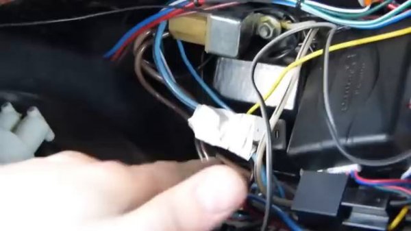 Установка сигнализации Pantera CL 500 на ВАЗ 2104, 2105, 2107 (часть5)