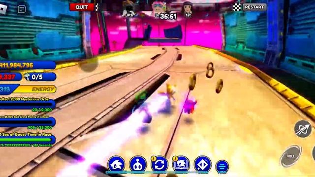 Roblox: Sonic Speed Simulator Reborn: Stardust Speedway; Tails смотреть онлайн