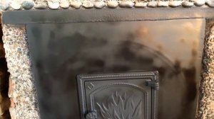 Покраска печи термостойкой эмалью