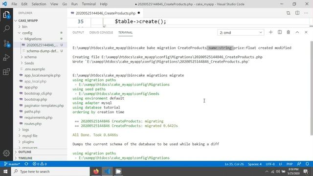 CakePHP 4 Migrations basic (39) смотреть онлайн