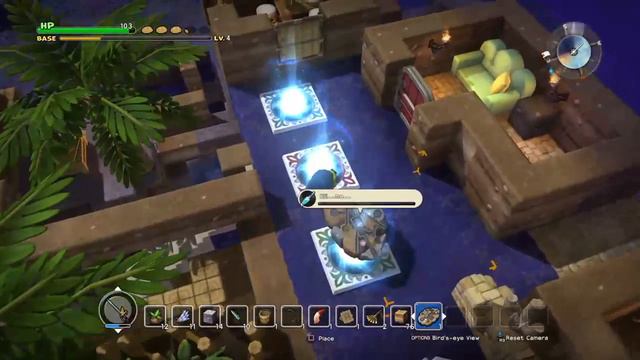 Dragon Quest: Builders PS4 Chapter 2 Fighting the Hades Condor with ballistas and unlocking doors смотреть онлайн