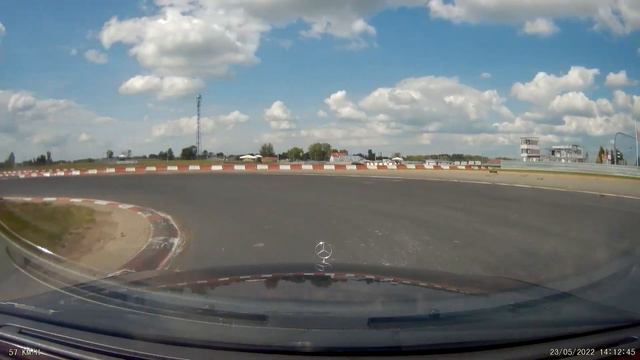 Tor Słomczyn onboard - Mercedes w202 m111 2.0 turbo - 45.5s смотреть онлайн