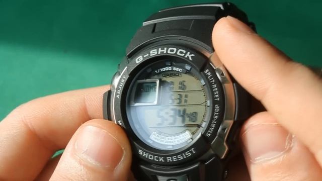 G-SHOCK G-7700-1E | Обзор и настройка (на русском) | Купить со скидкой