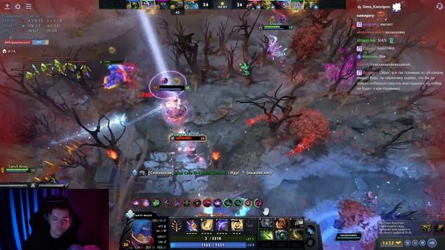 Тиммейт довел Головача до срыва | Нaфармил 50к нетворса | LenaGolovach Best Moments | Dota 2