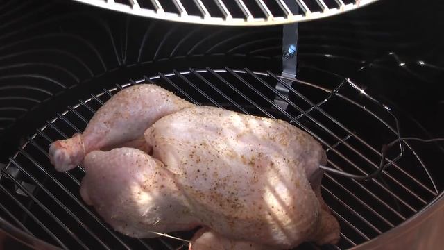 Курица и свиные ребра в weber smokey mountain cooker Ver 1.0 смотреть онлайн