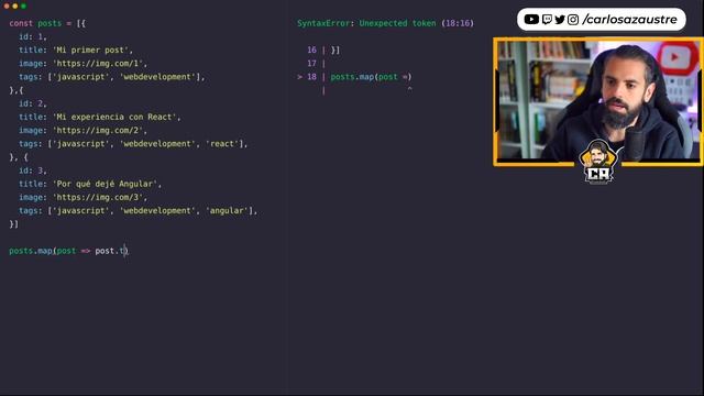 7 MÉTODOS DE ARRAYS en JAVASCRIPT QUE DEBES CONOCER смотреть онлайн