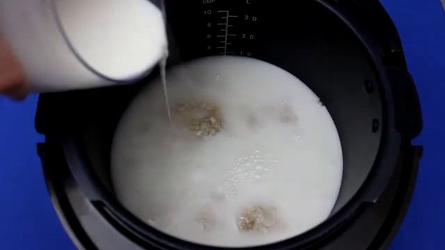 Рецепт приготовления овсяной молочной каши в мультиварке VITEK VT-4208 CL смотреть онлайн