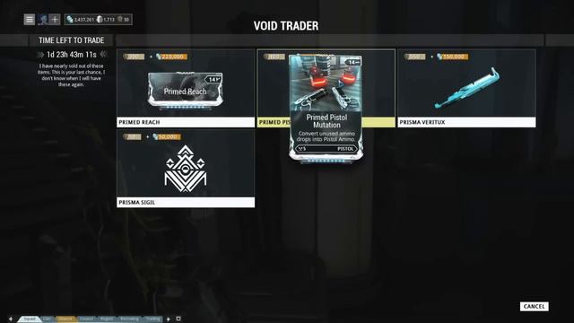 Warframe Void Trader 2/06/2015 смотреть онлайн
